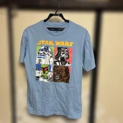STAR WARS Tシャツ ライトブルー XL Mサイズぐらいですのサムネイル