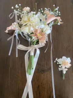 ウェディングブーケ・ブートニア