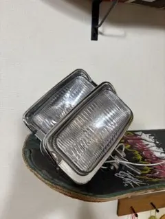 汎用角型デュアルヘッドライト クロームメッキ ハロゲン12V アース2本接続済み 汎用角型デュアルヘッドライト クロームメッキ ハロゲン12V アース2本