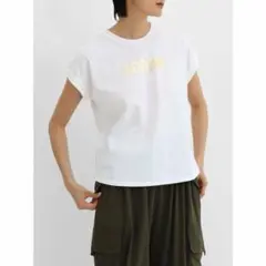『美品』ホワイト ロゴ Tシャツ LASUD☆のサムネイル
