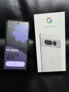 Google Pixel 7 Pro ホワイト　白　128gb 箱、付属品あり