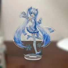 初音ミク　雪ミク　アクリルスタンド