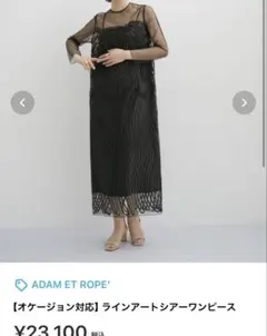 【新品未使用】アダムエロペ　結婚式　オケージョン 2025年最新】アダム エ ロペ ワンピース 結婚式の人気アイテム - メルカリ