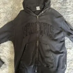 BEN DAVIS ブラック ジップアップパーカー L
