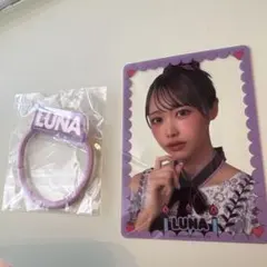 FRUITSZIPPER 仲川瑠夏 ヘアゴム トレカ セット