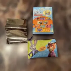 ズートピア2 シークレットフラットミニポーチ ジュディ ニック　コイン入れ