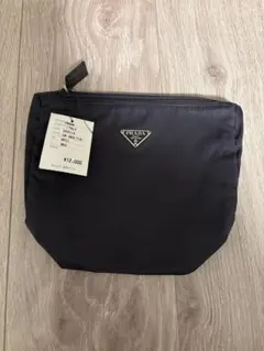 PRADA ナイロン ポーチ ネイビーのサムネイル