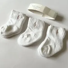 Ralph Lauren ラルフローレン ベビー ソックス 靴下 3足セット