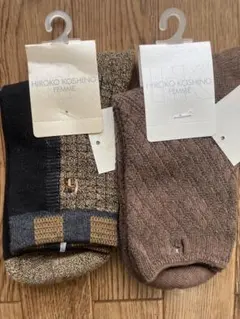 HIROKO KOSHINO ソックス 2足セットのサムネイル