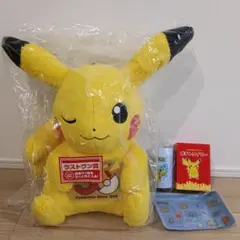 ラストワン賞 ピカチュウ30周年記念ぬいぐるみ ヒノアラシぬいぐるみ