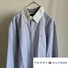 Tommy Hilfigerトミーヒルフィガー ストライプシャツ ユニセックス
