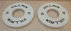 VILLAIN ヴィラン チェンジプレート 0.5kg 2枚 オリンピック