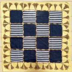 FENDI フェンディ ハンカチ タッセル ロープ ブロックチェック ボーダーのサムネイル