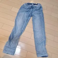 デニム パンツ 140cm ライトブルー