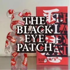 ラスト一品blackeyepatch ベアブリック 400% 新品未開封 C.J.MART / BE@RBRICK BlackEyePatch 400%