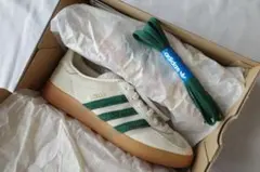 adidas GAZELLE スニーカー ホワイト グリーン