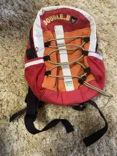 DOUBLE B リュック レッド