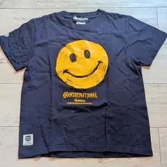 RealBvoice リアルビーボイス 半袖Tシャツ ネイビー スマイルのサムネイル
