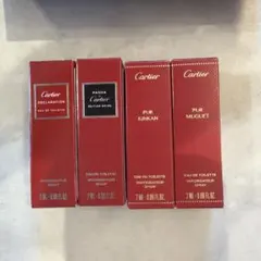 Cartier 香水サンプル 4種セットのサムネイル