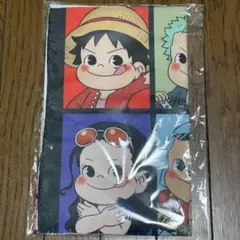 不二家　milky×ワンピース　フェイスタオル