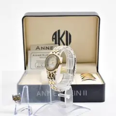 稼働品 ANNE KLEIN アンクライン ラインストーン レディース腕時計のサムネイル