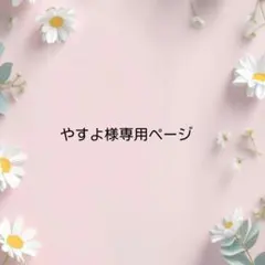 やすよ様専用ページ