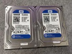m1083 2個セット 中古HDD 3.5 SATA