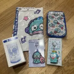 【新品、未開封】サンリオ ハンギョドン 一番くじ 5点セット