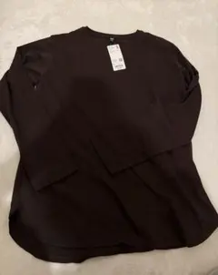 新品　UNIQLOソフトコットンラウンドヘムT 大きいサイズ