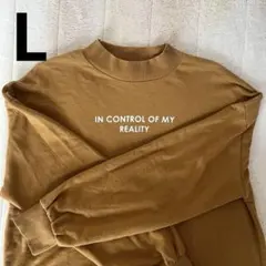 ZARA 長袖プリントスウェットL