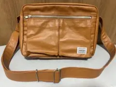 PORTER ショルダー　鞄　フリースタイル　キャメル　吉田カバン　茶　男女兼用