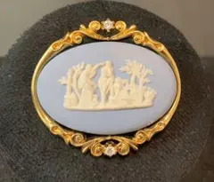 WEDGWOODウエッジウッド　カメオブローチイギリス製のサムネイル