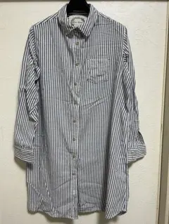 ハートマーケットストライプチュニックM