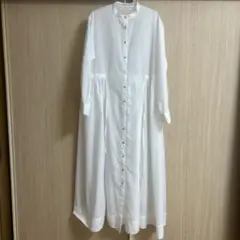 CPCM ホワイト ロングシャツワンピースのサムネイル
