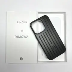 未使用 RIMOWA iPhone15Pro ケース 黒 箱付き