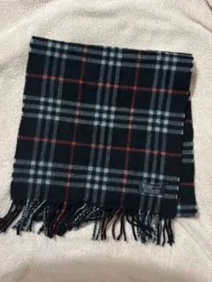 BURBERRY バーバリー マフラーノバチェック ネイビー