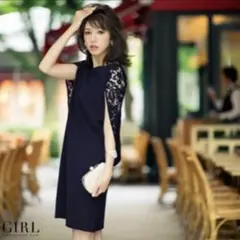 お値下げ！極美品☆GIRL 美香 結婚式 お呼ばれ パーティー M