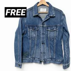 MOUSSY デニムジャケット Gジャン ブルー系 フリーサイズ