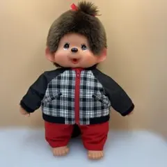 モンチッチＬサイズハンドメイド服（前後どっちでもOK♪アウター他） モンチッチLサイズハンドメイド服（前後どっちでもOK♪アウター