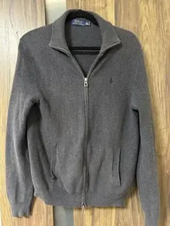 ラルフローレン　グレー灰色　カーディガン　セーター　Mサイズ