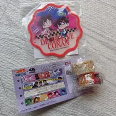 名探偵コナン ラバーコースター　マスキングテープ 2個セット