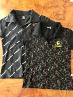 ［超美品］LE coq レディースゴルフシャツ2点セット
