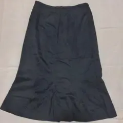 MICHEL KLEIN　ofuon　ミッシェルクラン　黒　スカート　36　古着
