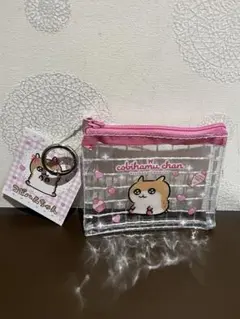 サンキューマート コビハムちゃん コラボ クリアメッシュポーチ