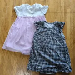 ユニクロ　UNIQLO BABY　女の子　ロンパース　カバーオール　サイズ80