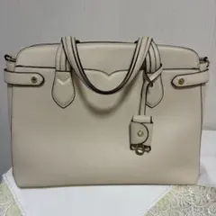 【美品】OPAQUE.CLIP バック ショルダーベルト付き オフホワイト