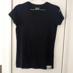 エンポリオアルマーニ ナンバーロゴ　ブラック　半袖Tシャツ　EA7