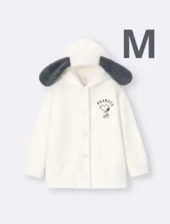 GU マシュマロフィールパーカ Peanuts ホワイト M