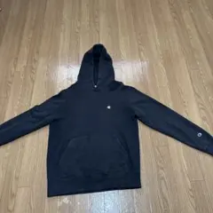 Champion ネイビーフード付きパーカーXＬＡＲG E