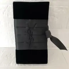 値下げ イヴ・サンローラン メイクブラシケース（ノベルティ）　黒 刺繍ロゴ